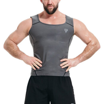 SWEAT VEST MENS M1 GREY-XL