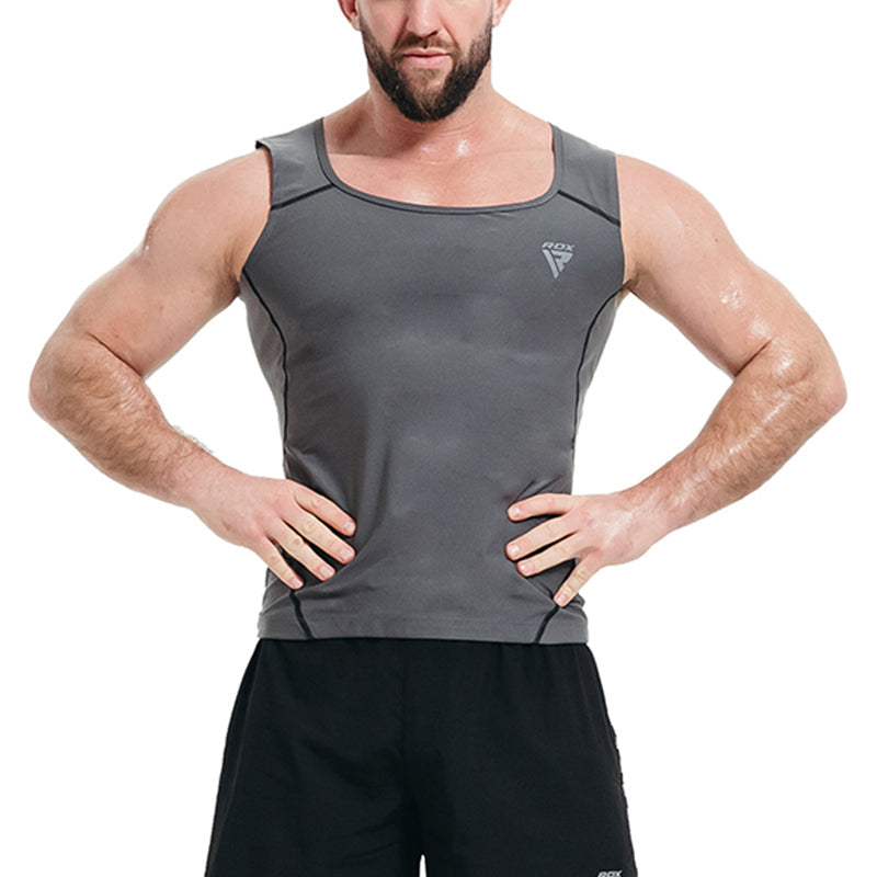 SWEAT VEST MENS M1 GREY-XL