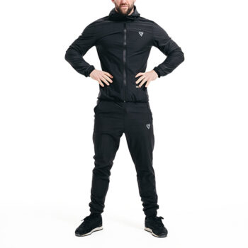 CLOTHING SAUNA SUIT H2 BLACK-XL