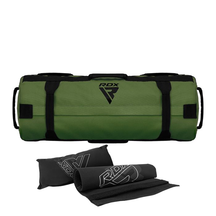 FITNESS SAND BAG ARMY GREEN (5 TO 25 LB)