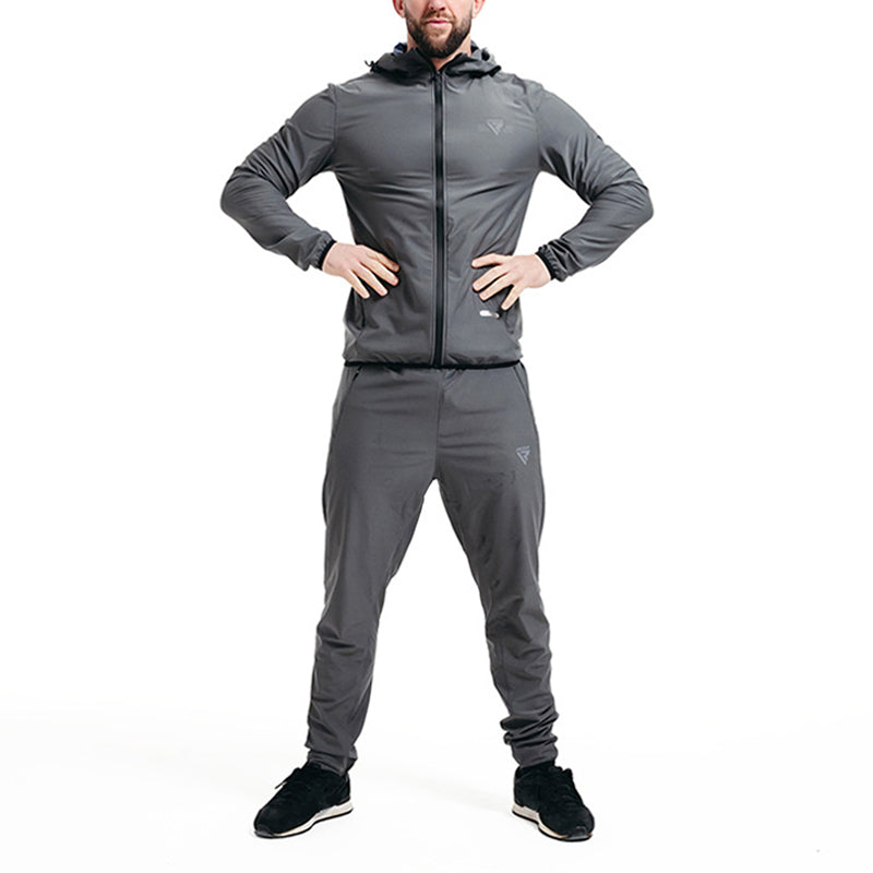 CLOTHING SAUNA SUIT H2 GRAY-S