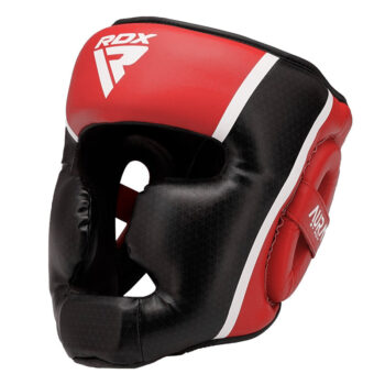 HEAD GUARD AURA PLUS T-17 RED/BLACK-L