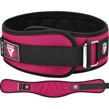 WEIGHT LIFTING BELT EVA CURVE RX4 PINK-L