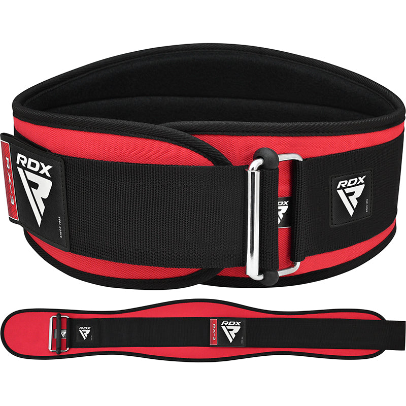 WEIGHT LIFTING BELT EVA CURVE RX3 RED-XL