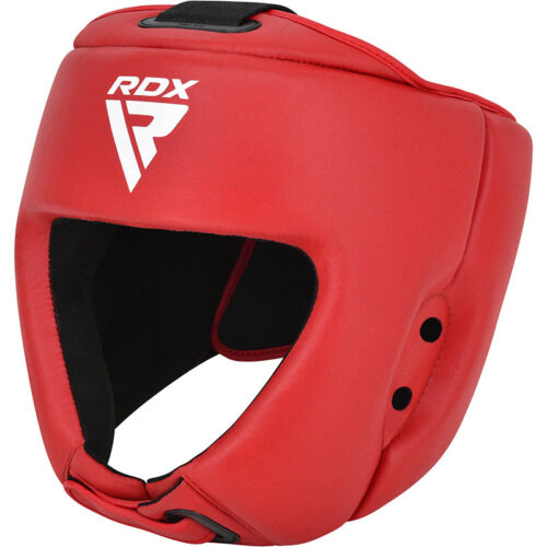 HEAD GUARD LEATHER IBA APPROVED-1 RED-XL