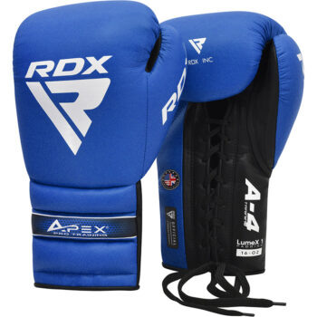 BOXING GLOVES PRO TRAINING APEX A4 BLUE-16OZ