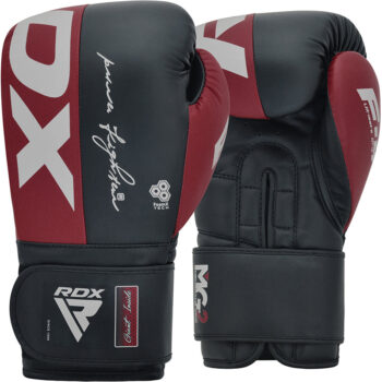 BOXING GLOVES REX F4 MAROON/BLUE-12oz