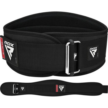 WEIGHT LIFTING BELT EVA CURVE RX3 BLACK-S